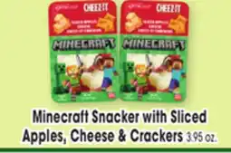 Jewel-Osco Minecraft Snacker with Sliced Apples, Cheese & Crackers offer