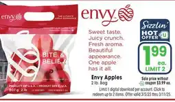 Jewel-Osco Envy Apples offer