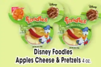 Jewel-Osco Disney Foodles Apples Cheese & Pretzels offer