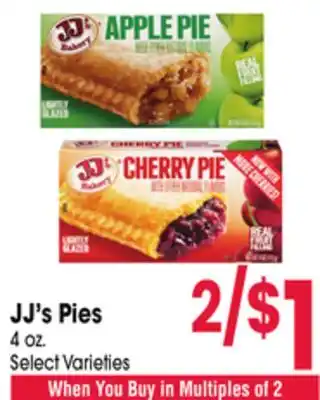 Jewel-Osco JJ's Pies offer