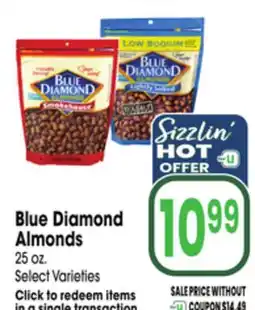 Jewel-Osco Blue Diamond Almonds offer