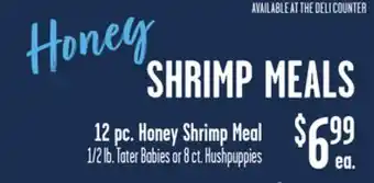 Jewel-Osco Honey Shrimp Meal offer