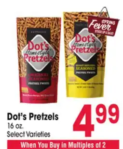 Jewel-Osco Dot's Pretzels offer