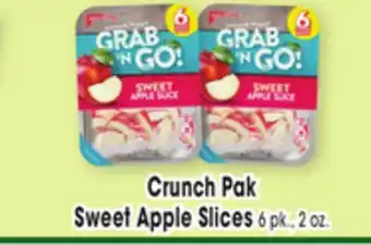 Jewel-Osco Crunch Pak Sweet Apple Slices offer