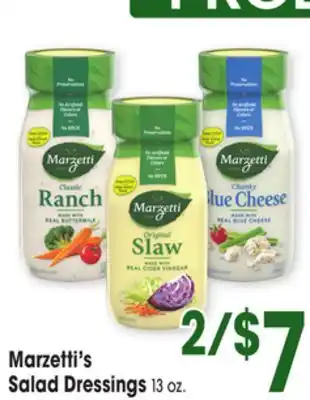 Jewel-Osco Marzetti's Salad Dressings offer