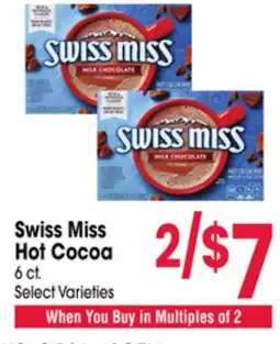 Jewel-Osco Swiss Miss Hot Cocoa offer