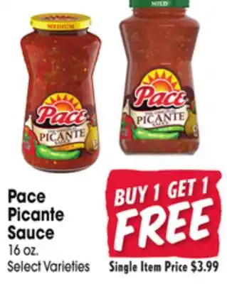 Jewel-Osco Pace Picante Sauce offer