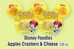 Jewel-Osco Disney Foodles Apples Crackers & Cheese offer