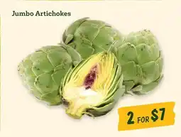 Sprouts Farmers Market Jumbo Artichokes offer