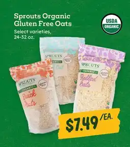 Sprouts Farmers Market Sprouts Organic Gluten Free Oats offer