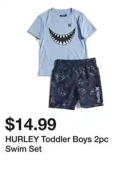 Marshalls HURLEY Toddler Boys 2pc Swim Set offer