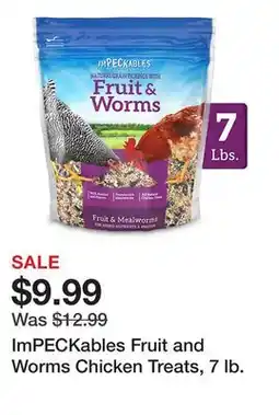 Tractor Supply Company ImPECKables Fruit and Worms Chicken Treats, 7 lb offer