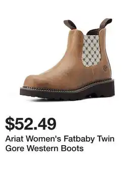 Tractor Supply Company Ariat Women's Fatbaby Twin Gore Western Boots offer