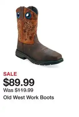 Tractor Supply Company Old West Work Boots offer