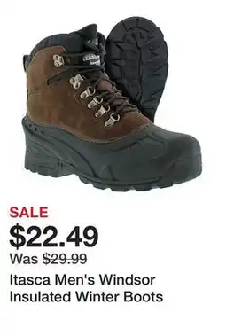 Tractor Supply Company Itasca Men's Windsor Insulated Winter Boots offer