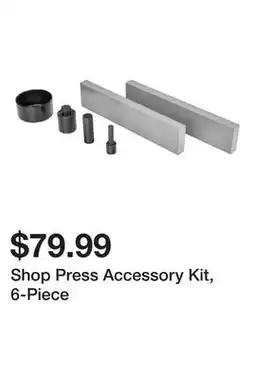 Harbor Freight Tools Shop Press Accessory Kit, 6-Piece offer