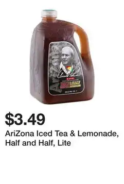 Wegmans AriZona Iced Tea & Lemonade, Half and Half, Lite offer