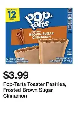 Wegmans Pop-Tarts Toaster Pastries, Frosted Brown Sugar Cinnamon offer