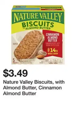 Wegmans Nature Valley Biscuits, with Almond Butter, Cinnamon Almond Butter offer