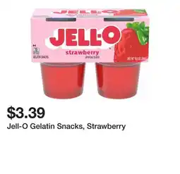 Wegmans Jell-O Gelatin Snacks, Strawberry offer