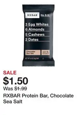 Wegmans RXBAR Protein Bar, Chocolate Sea Salt offer