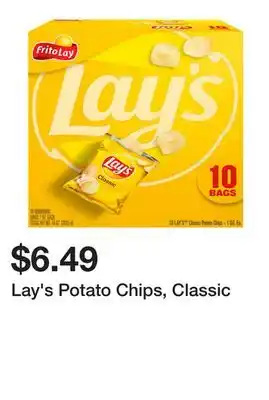 Wegmans Lay's Potato Chips, Classic offer