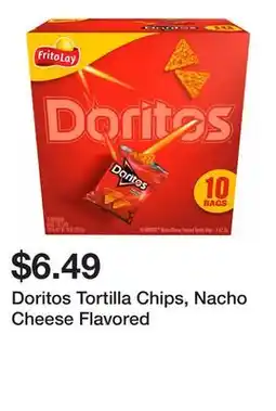 Wegmans Doritos Tortilla Chips, Nacho Cheese Flavored offer