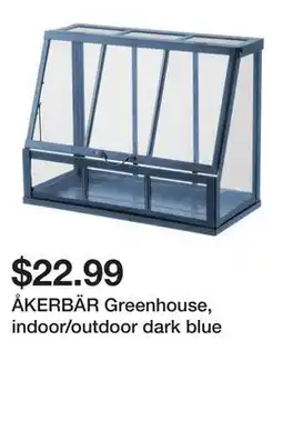 Ikea ÅKERBÄR Greenhouse, indoor/outdoor dark blue offer