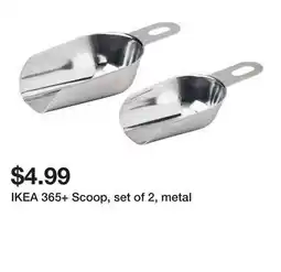 Ikea IKEA 365+ Scoop, set of 2, metal offer