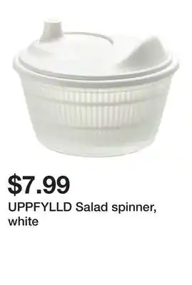 Ikea UPPFYLLD Salad spinner, white offer