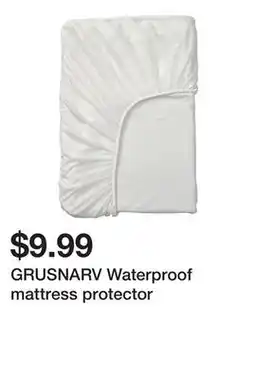 Ikea GRUSNARV Waterproof mattress protector offer