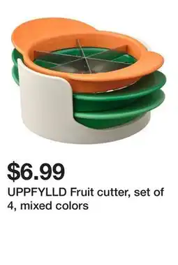 Ikea UPPFYLLD Fruit cutter, set of 4, mixed colors offer