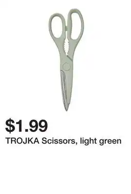 Ikea TROJKA Scissors, light green offer