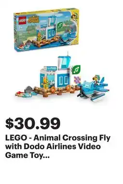 Best Buy LEGO - Animal Crossing Fly with Dodo Airlines Video Game Toy Building Set 77051 offer