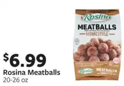 Fareway Rosina Meatballs offer