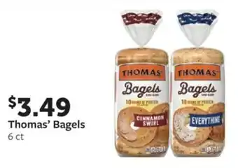 Fareway Thomas' Bagels offer