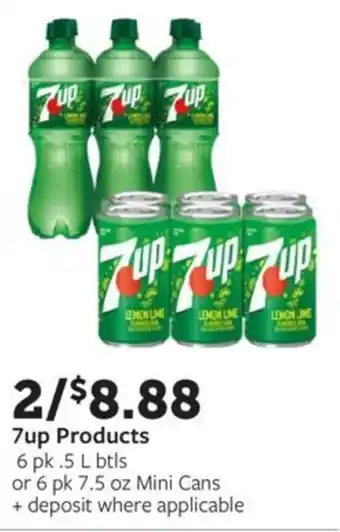 Fareway 7up Products offer