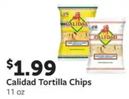 Fareway Calidad Tortilla Chips offer