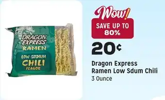 Grocery Outlet Ramen Low Sdum Chili offer