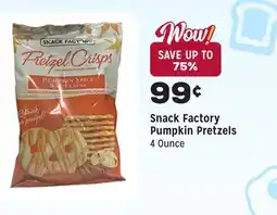 Grocery Outlet Pumpkin Pretzels offer