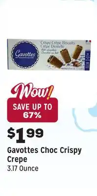 Grocery Outlet Choc Crispy Crepe offer