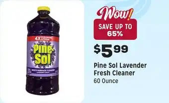 Grocery Outlet Lavender Fresh Cleaner offer