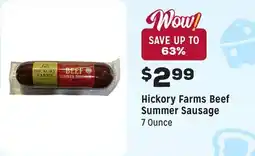 Grocery Outlet Beef Summer Sausage offer