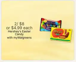 Walgreens Hershey's Easter Candy offer