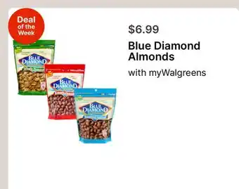 Walgreens Blue Diamond Almonds offer