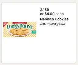 Walgreens Nabisco Cookies offer