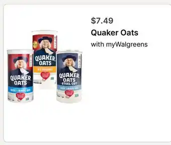 Walgreens Quaker Oats offer