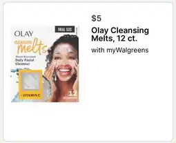 Walgreens Olay Cleansing Melts, 12 ct offer