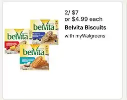 Walgreens Belvita Biscuits offer