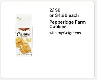 Walgreens Pepperidge Farm Cookies offer